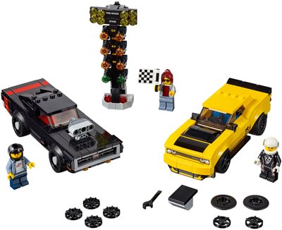 Конструктор Lego 2018 Dodge Challenger SRT Demon and 1970 Dodge Charger R/T 75893 (75893) mn.10.26.56051 фото