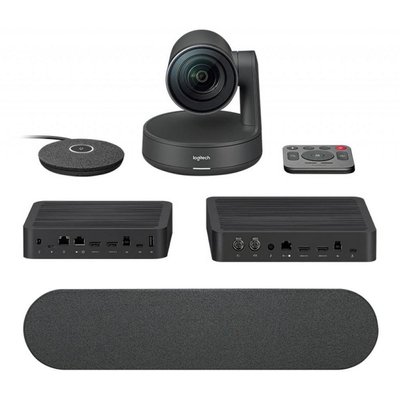 Система відеоконференцзв'язку Logitech Rally Plus Ultra-HD Dual Speaker ConferenceCam (960-001224) 3.13.00004 фото