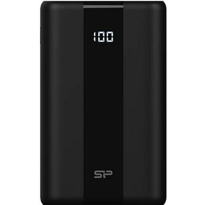 Зовнішній акумулятор (павербанк) Silicon Power QS55 20000 mAh PD+QC3.0, VOOC+SC 22,5W Black (SP20KMAPBKQS550K) 3.11.00261 фото