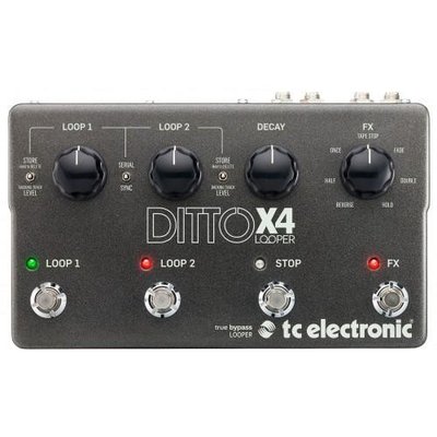 Гітарна педаль TC Electronic Ditto X4 Looper 9.5.3.0045 фото