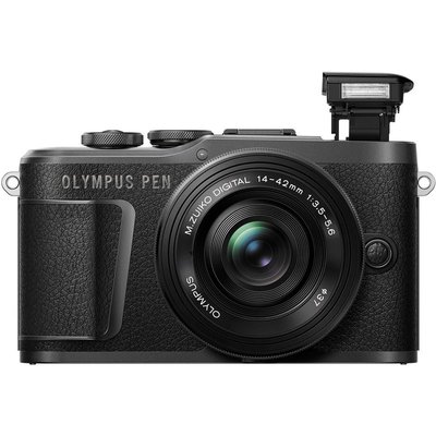 бездзеркальний фотоапарат Olympus Pen E-PL10 kit (14-42mm) Black 13.2.1.0142 фото