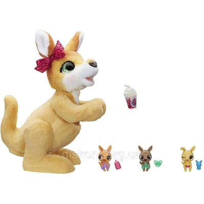 Інтерактивна іграшка Hasbro Furreal Friends Кенгуру мама Джози и ее кенгурята (E6724) 5.1.3.0002 фото