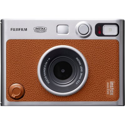 Фотокамера миттєвого друку Fujifilm Instax mini EVO Brown (16812534) 13.2.4.0012 фото