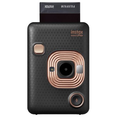 Фотокамера миттєвого друку Fujifilm Instax Mini LiPlay Black (16631801) 13.2.4.0027 фото