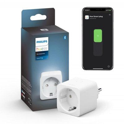 Розумна розетка Philips Hue Smart Plug Bluetooth Apple HomeKit (8718699689285) 3.2.1.00003 фото