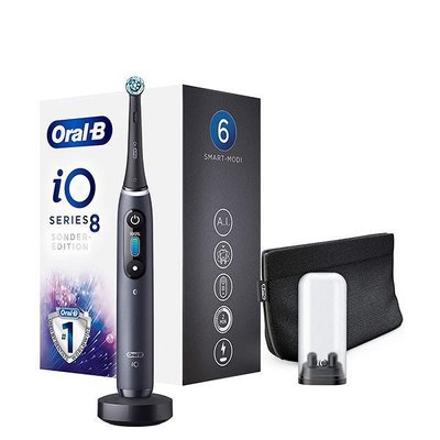 Електрична зубна щітка Oral-B iO Series 8 Black Onyx 2.3.5.0084 фото