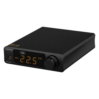 ЦАП з підсилювачем для навушників Topping DX3 Pro+ Black 13.1.10.0057 фото
