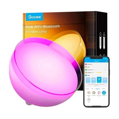 Нічник-світильник Govee Go Portable Lamp RGB WiFi+Bluetooth (H6058) 5.3.2.0019 фото