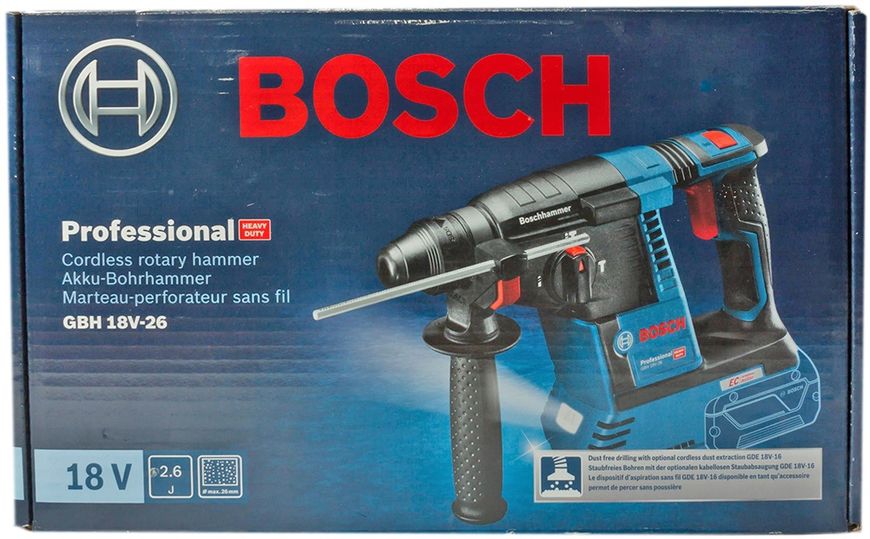 Перфоратор Bosch GBH 18 V-26 (0611909000) mx.7.2.2.19 фото