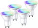 Світлодіодна лампа LED Yeelight GU10 Smart Bulb W1 Multicolor 4-pack (YLDP004-A) n.3.1.21.8 фото 4