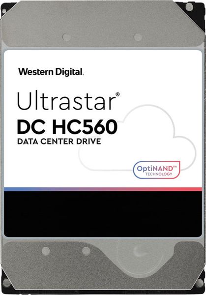 Жорсткий диск WD Ultrastar DC HC560 WUH722020BLE6L4 20 ТБ Advanced Format (0F38785) e.8.3.3.146 фото