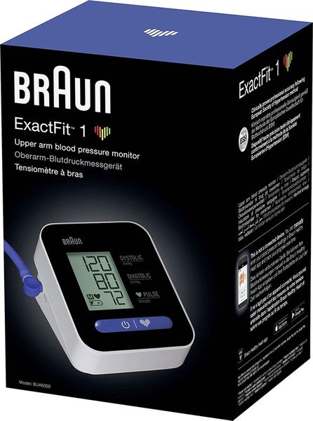 Тонометр Braun ExactFit 1 BUA5000 White (BUA5000EUV1) n.10.3.2 фото