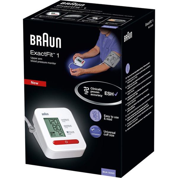 Тонометр Braun ExactFit 1 BUA5000 White (BUA5000EUV1) n.10.3.2 фото