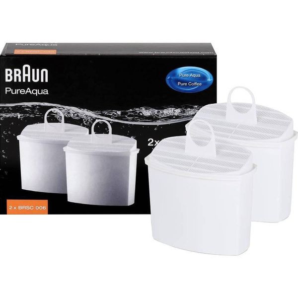 Картридж фільтра для води для кавоварок Braun PureAqua BRSC 006 (AX13210006) ht.2.1.19.3 фото