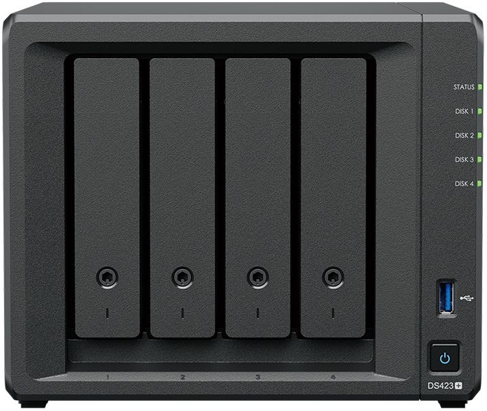 NAS-сервер Synology DiskStation DS423+ ОЗП 2 ГБ e.8.4.7.108 фото