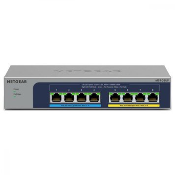 Комутатор некерований Netgear MS108UP (MS108UP-100EUS) 8.4.5.00190 фото