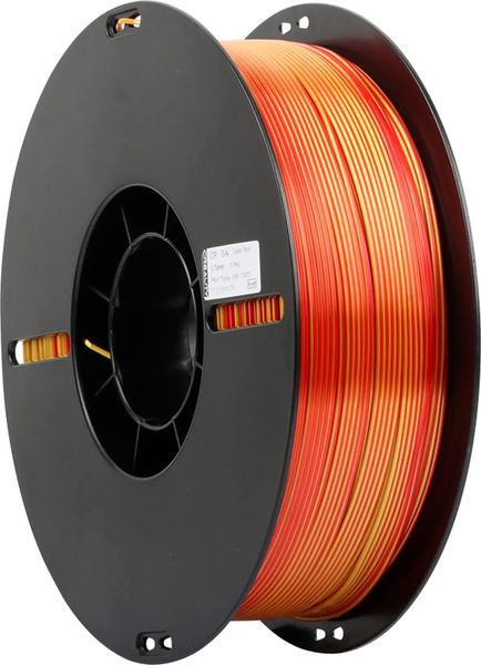 Сріблясто-золотий Creality PLA Filament (пластик) для 3D принтера CREALITY шовковий блиск 1кг, 1.75мм, сріблясто-золотий n.8.6.4.21.11 фото