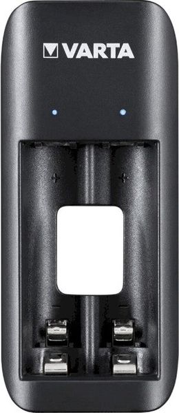 Зарядка для акумуляторної батарейки Varta Value USB Duo Charger (57651101401) ek.8.8.6.21 фото