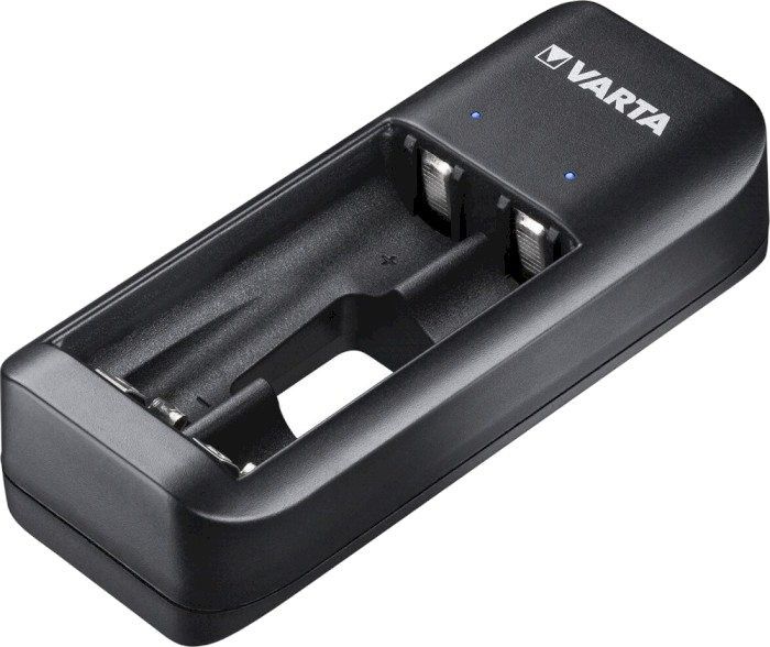 Зарядка для акумуляторної батарейки Varta Value USB Duo Charger (57651101401) ek.8.8.6.21 фото