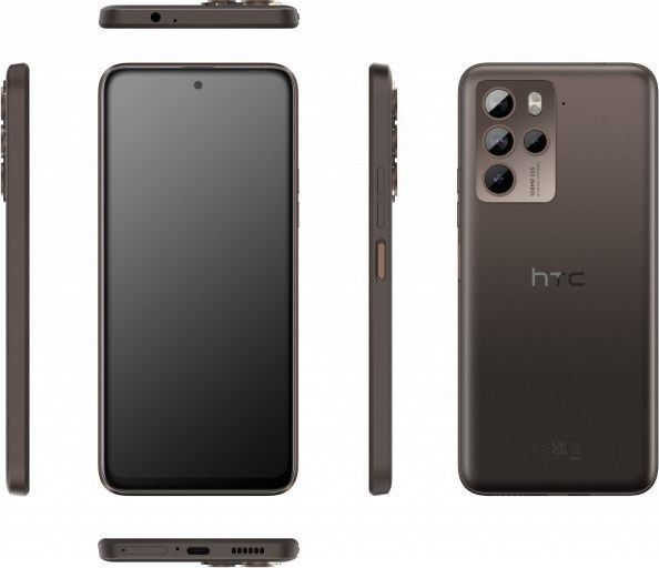Смартфон HTC U23 Pro 5G 12/256GB Coffee Black y.8.10.111 фото