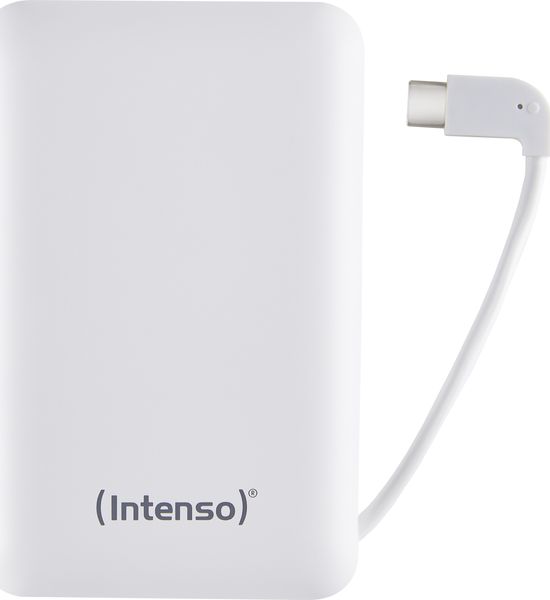 Зовнішній акумулятор (павербанк) Intenso XC10000 1xUSB-C, 1xUSB-A 10000mAh white (7314532) mx.8.8.4.25 фото