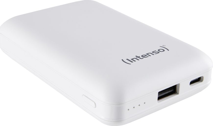 Зовнішній акумулятор (павербанк) Intenso XC10000 1xUSB-C, 1xUSB-A 10000mAh white (7314532) mx.8.8.4.25 фото