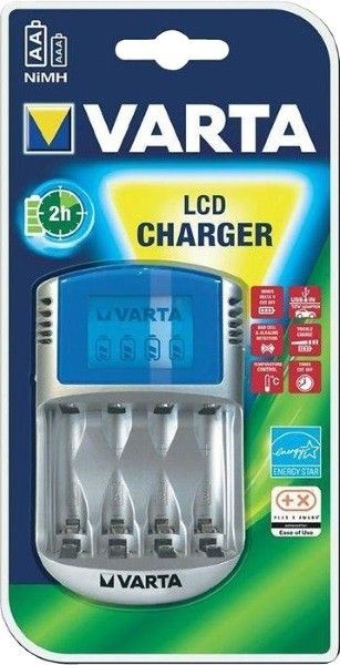 Зарядка для акумуляторної батарейки Varta LCD Charger 4xAA 2500 mAh n.8.8.6.2 фото