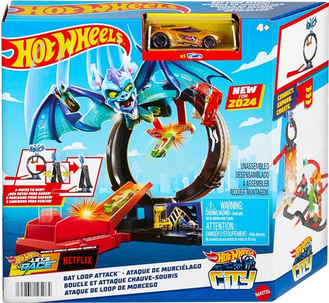 Автомобільний трек Hot Wheels Неймовірна атака кажана (HTN78) n.5.1.21.11 фото