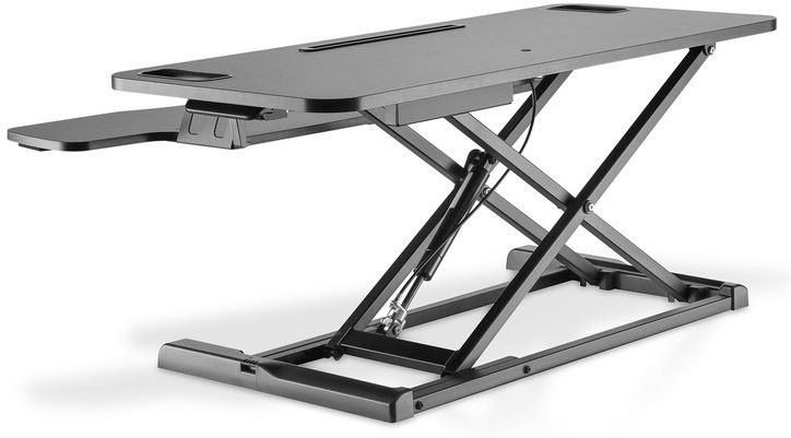 Підставка для ноутбука Digitus Ergonomic Workspace Riser 11-46cm Black (DA-90380-1) mx.8.7.11.6 фото