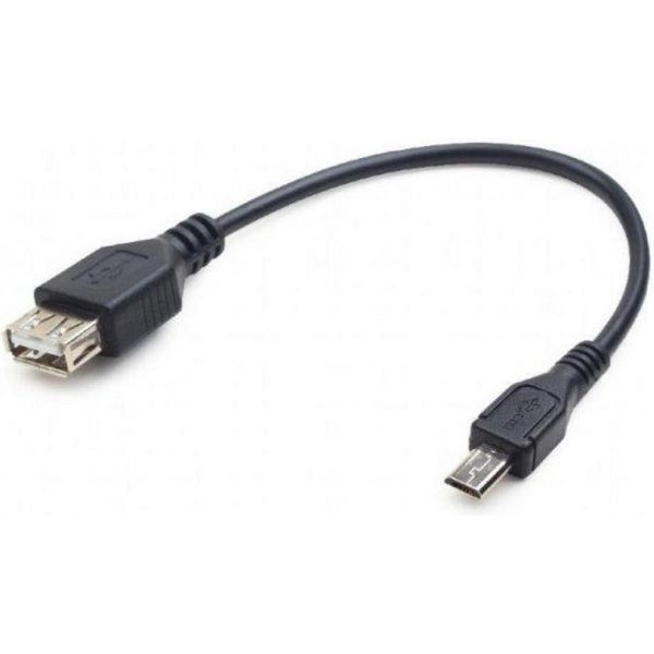 Кабель USB OTG Cablexpert USB 2.0 Mini 5P to AF OTG 0.15m (A-OTG-AFBM-03) ht.8.7.14.133 фото