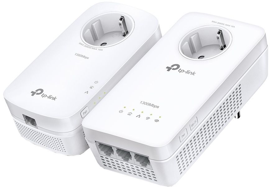 Powerline адаптер TP-LINK TL-WPA8631P KIT mx.8.4.8.3 фото