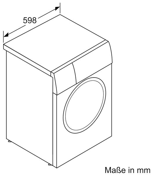 Пральна машина автоматична Bosch WGB244040 n.2.2.22.5 фото