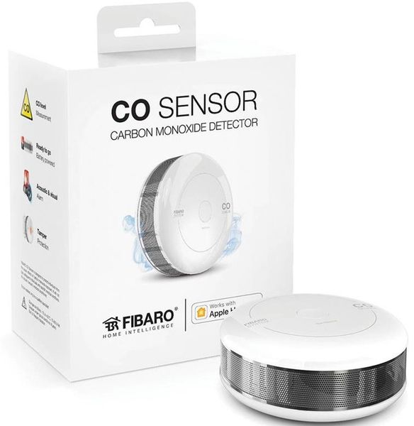 Датчик (сповіщувач) газу для розумного будинку Fibaro CO Sensor White (FGCD-001) n.3.2.5.2 фото