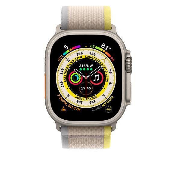 ремінець Apple Trail Loop Band S/M для Watch 49mm - Yellow/Beige (MQEG3) ht.8.11.1.15 фото